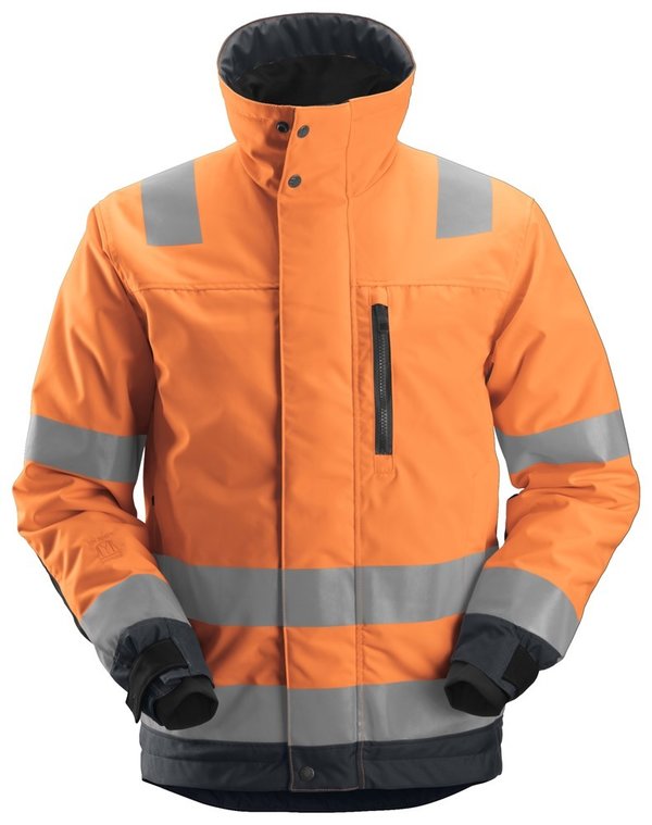 AllroundWork, Wärmeisolierte Arbeitsjacke, Warnschutzklasse 3 - 1130